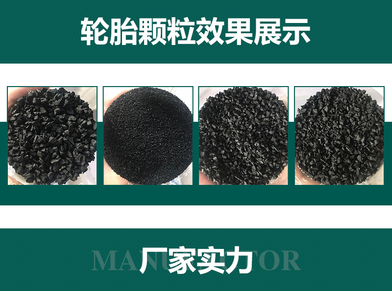 瑞賽克廢舊橡膠破碎顆粒回收生產線 高效處理大型輪胎，助力循環經濟